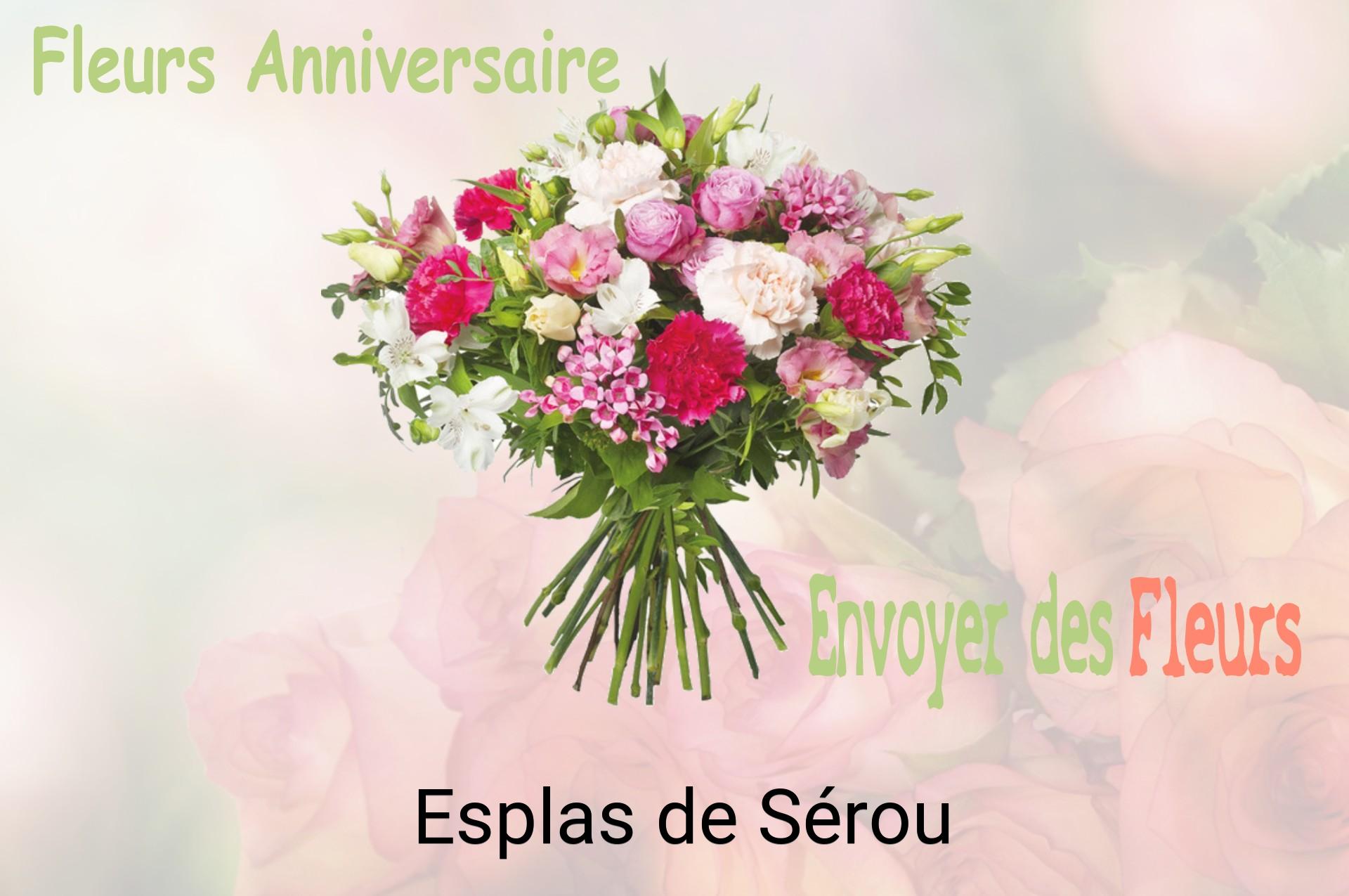 Bouquet de fleurs d’anniversaire livré à Esplas-de-Sérou