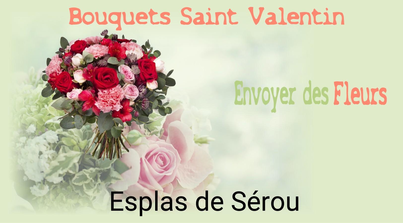 Roses de Saint-Valentin livrées à Esplas-de-Sérou
